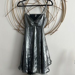 NWOT FREE PEOPLE LIQUID DRESS